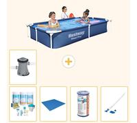 Bestway Steel Pro, rectangular, 221x150x43 cm, de 6 piezas, modelo S22065