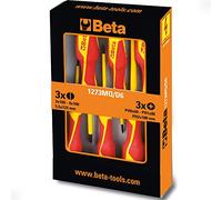 Beta Tools Juego de destornilladores 1273MQ/D6 – 6 piezas (art. 1274MQ, 1272MQ)
