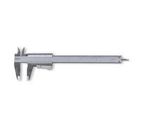 Beta Tools Calibre de cursor 1650 150 - Acero inoxidable templado, estuche rígido de plástico