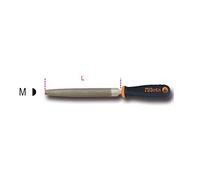 Beta 1719BMA6/M, Lima Semirredonda de Corte Semidulce con Mango