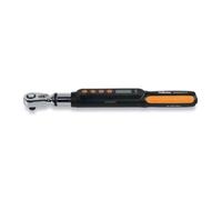 Beta 605DGT/2 - Llave dinamométrica electrónica de 4 a 20 Nm, pantalla LCD multiunidad, carraca reversible de 1/4", LED y zumbador, alta precisión