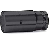 Beta 728L 36 - Llaves de vaso de impacto con cuadrado hembra 3/4", boca hexagonal, serie larga, fosfatadas