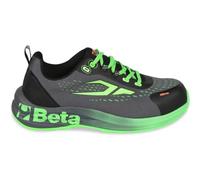 BETA 7341V - Zapatos de seguridad Renegade en tejido resistente y transpirable con detalles verdes, talla 43