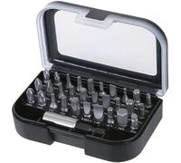 Beta - 860EA/31 juego de 30 destornilladores profesionales con porta insertos magnéticos, en estuche de bolsillo, tamaño 100 x 60 x 30 mm, negro