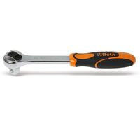 Beta 920/55X - Carraca reversible con cuadrado macho 1/2”, 72 dientes