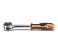 Beta 920/58 - Carraca reversible con mango giratorio con cuadrado macho 1/2", mecanismo de 52 dientes