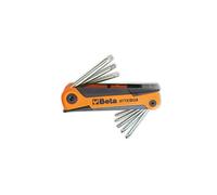 Beta 97TX/BG8 - Juego de 7 llaves macho para tornillos con huella Torx