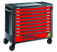 BETA RSC24AXL/9-R - Cajonera portaherramientas (9 cajones, antivuelco, Modelo Largo)