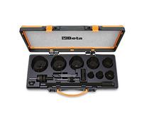 Beta Surtido de Sierras de Taza y Accesorios para Electricistas en Caja de Metal