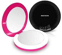 BETER - Espejo De Bolsillo Doble Luz Led X10