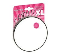 Beter Espejo de Aumento Ohh! XL x10 13 cm con ventosas, fijación segura, compacto y portátil