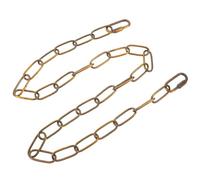 BETOOKY Cadena de repuesto para luces y ventiladores de techo, cadena colgante de hierro con eslabones removibles para dormitorios y comedores