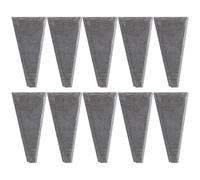 BETOOKY Cuñas de Acero al Carbono para Mango de y Martillo, 10 Piezas, Herramienta de Fijación, Resistente y Estable para Carpintería y Construcción
