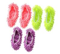 BETOOKY Pantuflas de Mopa de Fibra Microfibra Antideslizantes para Limpieza del Hogar Diseño Creativo y Paquete de 6 Piezas para Uso Doméstico Fácil y Ligero