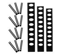 BETOOKY Protector de Borde para Cutter de Cocina, Funda Protectora de Plástico Negro Ligera 15 Piezas para Evitar Cortes Accidentales y Proteger el Filo