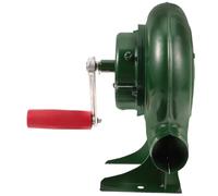 BETOOKY Soplador Ventilador Portátil para Barbacoa Manual de Fuego de Hierro Verde Práctico y Rápido para Encender Carbón para Exterior en Jardín y Camping