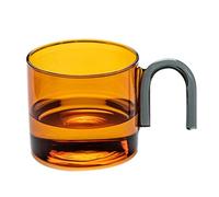 BETOOKY Taza de Café y Diseño Clásico y Delicado de Vidrio Colorida de 300ml Brillo Fino y Color Duradero Adecuado para Desayuno y Uso Hogar para Desayuno Uso Hogar