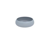 BetteCraft lavabos, redondo, sin agujero para grifo, sin rebosadero, 350x350x120mm, A240-418PW, Color: Satén azul con Glasur Plus