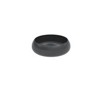 BetteCraft lavabos, redondo, sin agujero para grifo, sin rebosadero, 350x350x120mm, A240-790PW, Color: Medianoche con Glasur Plus