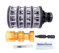 Better Home Water Treatment WS1 - Kit interior con paquete de sellado, pistón de salmuera, piezas de clack OEM,