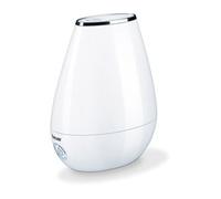 Beurer LB-37 Humidificador de Aire Blanco Ultrasónico con Aromaterapia para Habitaciones hasta 20m2