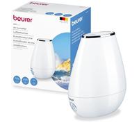 Beurer Humidificador ultrasónico LB 37 – Difusor de aroma, modo nocturno silencioso, 2 L, blanco