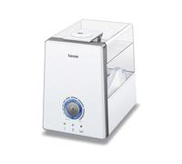 Beurer LB-88 Humidificador de Aire Ultrasónico Blanco para Habitaciones de hasta 48m2, Silencioso y con Difusor de Aromas