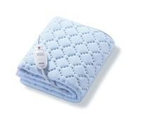 Beurer UB-30 Calientacamas Individual de Algodón Transpirable y Forro Polar para un Sueño Saludable