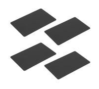 Bewinner 10 Tarjetas NFC NTAG216 Chip 868 Bytes de Memoria Imprimible Tarjeta NFC de PVC Negro para Teléfonos Inteligentes - Compatible con TagMo, Dispositivos, Impermeable, Impresión a Doble Cara