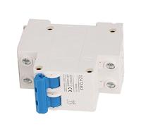 Bewinner 2P Mini Disyuntor de CC 4kA 6kV Solar Fotovoltaico DC500V (25A) | Protección contra sobrecarga y cortocircuito, disparo electromagnético rápido, extinción de magnético, montaje en carril