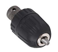 Bewinner Adaptador de Ajuste Manual de Portabrocas de 3/8-24UNF, Cabezal de Conversión de Llave de Rosca de 0,8-10 Mm para Taladro Eléctrico SDS, Llave de Impacto, Conversión de Portabrocas de Tres