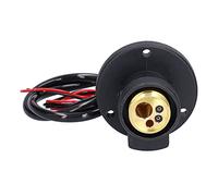 Bewinner Adaptador de Base de Brida de Enchufe de Panel de Soldadura MIG, Kit de Conversión de Antorcha de Conector Europeo, Reemplazo de Equipo de Soldador de Latón para Antorcha de Soldadura Binzel
