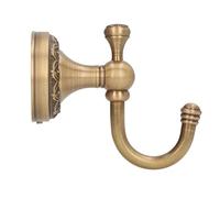 Bewinner Antique Copper Robe Hook Wall Mounted Coat Hook | Diseño de una sola punta, acabado resistente a la oxidación, fácil instalación de bricolaje, soporte para paraguas de