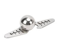 Bewinner Bola de Enfriamiento de café: Cubitos de Hielo de Metal Reutilizables con Soporte, Bola Enfriadora de Acero Inoxidable, Herramienta de Esfera de Hielo para Desbloquear Sabores