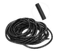 Bewinner Cable Envuelto en Espiral de 8 Mm X 10 Metros, Organizador de Cables Flexible para Gestión de Cables, Cubierta de Cable en Espiral de PVC, Funda Autoenvolvente para el Hogar, Sala de