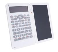 Bewinner Calculadora Científica con Tableta de Escritura, Calculadora Científica de Escritorio Bloc de Notas LCD de 6 Pulgadas Pantalla Plegable de 2 Líneas para Uso Comercial en Casa, Escuela,
