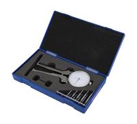 Bewinner Calibrador de Dial Interno Kit de Calibre Interior de Calibre de Alta Precisión de 55-153 Mm con 10 Cabezales de Repuesto para Medición del Orificio del Cilindro - Lectura de 0,01 Mm,