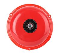 Bewinner Campana Eléctrica de Alarma contra Incendios de Metal de 4 Pulgadas, Huelga Interna de 100 DB, 12 V CC, Campana de Advertencia Industrial Resistente a la Corrosión con Carcasa de Metal Duro