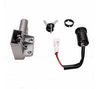 Bewinner Cilindro de Cerradura de Encendido para Bicicleta Eléctrica de | Interruptor de posición dual ON OFF, cuerpo de aleación de aluminio 6061, kit de instalación rápida, juego de interruptores