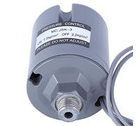 Bewinner Controlador Electrónico de Interruptor de Presión de Agua 220V 16A para Bomba de Refuerzo Automática, Suministros Industriales de Rosca G1/4 Ajustable de 1,5-2,2 Kg (1,5-, kg)