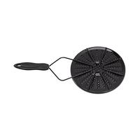 Bewinner Difusor de Calor para Estufa de Gas para Cocción Uniforme | Placa de cocción a fuego lento con parte plana, equilibrador de olla pequeña, aislamiento de calor , estructura de hierro