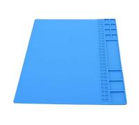 Bewinner Estera de Soldadura de Silicona con Imán, Estera de Banco de Trabajo Resistente a Altas Temperaturas de 500 ℃ para Reparación Electrónica, Soldadura BGA, Almohadilla de Reparación de