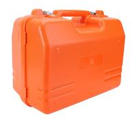 Bewinner Estuche de Transporte para Estación Total Prism, Diseño de Doble Cerradura, Material PP Resistente con Ergonómico y Amplio Almacenamiento para Instrumentos Topográficos