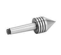 Bewinner HSS Tailstock Live Center MT2 60 Grados de Alta Precisión Resistente Al Desgaste Accesorios de Contrapunto para Torneado de Carpintería CNC - 5 Pulgadas de Largo, 1,6 Pulgadas de Diámetro,