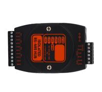Bewinner Hub Aislado Industrial Convertidor RS232 485 de 1 Vía a de 4 Vías, Aislamiento Fotoeléctrico de 2500 Vrms, Protección contra Golpes de Trueno, Protección contra Sobretensiones de 600 W,