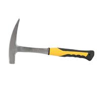 Bewinner Martillo de Ladrillo para Estudio Geológico Martillo de Pico de Pato de Boca Plana de Doble Cabeza Tamaño S 30 Cm Tratamiento Térmico de Acero con Alto Contenido de Carbono Probador de