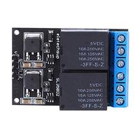 Bewinner Placa de Interruptor de Disparo con Bloqueo Automático Bistable | Control de pulso de bajo nivel MCU, módulo de relé para proyectos de automatización, compatible con DC 6-24 V, placa de