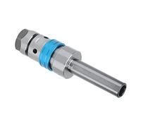 Bewinner Portabrocas Flotante de Vástago Recto, Portaherramientas Telescópico con ER20 para Grifos de M2-, Herramienta de Roscado de Torno CNC (GS-TER20A-D20)
