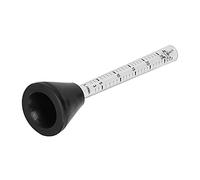 Bewinner Probador de Flujo de Gas 0-25L Argón CO2 Medidor Regulador de Doble Escala para Pistola de Soldadura MIG TIG, Herramienta de Medición de Medidor de Flujo de Gas ABS