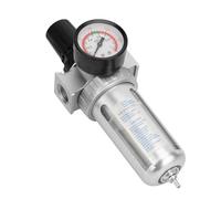 Bewinner Regulador de Filtro de Compresor de Aire 1/2 con Trampa de Humedad | Control neumático de presión de aire, Uso en taller industrial, Cuerpo de aluminio, Perilla ajustable